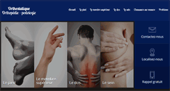 Desktop Screenshot of orthostatique.com